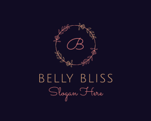 Feminine Floral Boutique Florist logo design