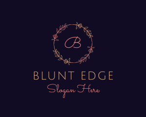 Feminine Floral Boutique Florist logo design