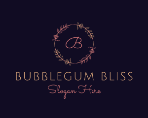 Feminine Floral Boutique Florist logo design