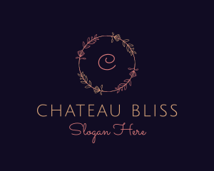 Feminine Floral Boutique Florist logo design