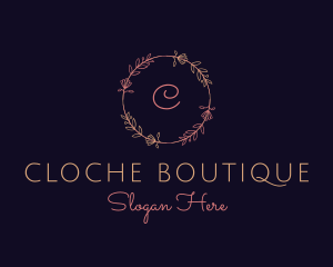 Feminine Floral Boutique Florist logo design