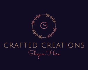 Feminine Floral Boutique Florist logo design