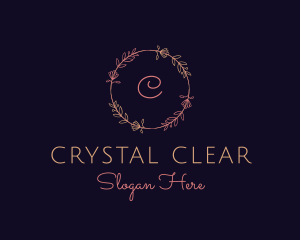 Feminine Floral Boutique Florist logo design