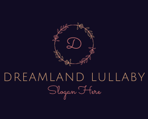 Feminine Floral Boutique Florist logo design