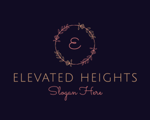 Feminine Floral Boutique Florist logo design