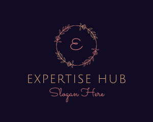 Feminine Floral Boutique Florist logo design