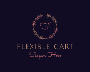 Feminine Floral Boutique Florist logo design