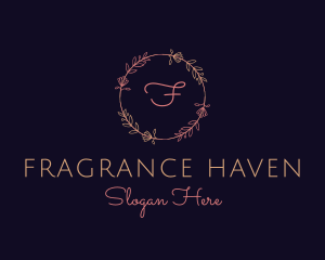 Feminine Floral Boutique Florist logo design