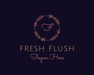 Feminine Floral Boutique Florist logo design