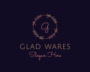 Feminine Floral Boutique Florist logo design