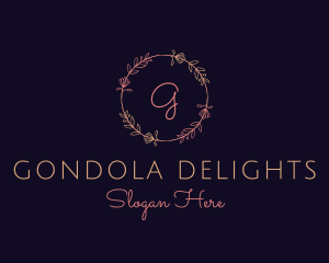 Feminine Floral Boutique Florist logo design