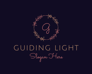 Feminine Floral Boutique Florist logo design