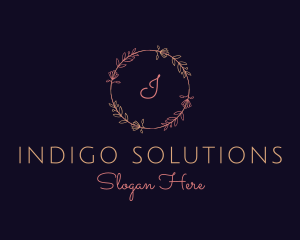 Feminine Floral Boutique Florist logo design