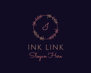 Feminine Floral Boutique Florist logo design