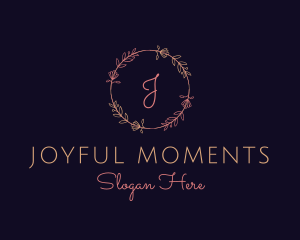 Feminine Floral Boutique Florist logo design