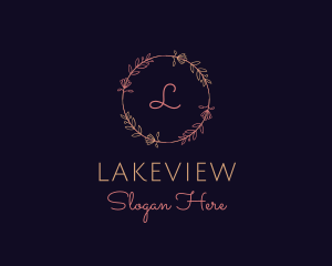 Feminine Floral Boutique Florist logo design