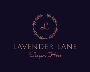 Feminine Floral Boutique Florist logo design