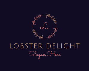 Feminine Floral Boutique Florist logo design