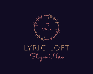 Feminine Floral Boutique Florist logo design