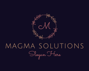 Feminine Floral Boutique Florist logo design