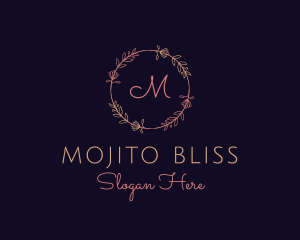 Feminine Floral Boutique Florist logo design