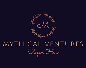 Feminine Floral Boutique Florist logo design