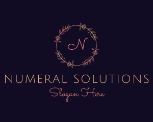 Feminine Floral Boutique Florist logo design