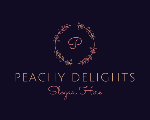 Feminine Floral Boutique Florist logo design