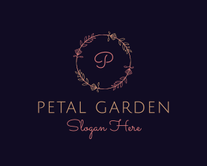 Feminine Floral Boutique Florist logo design