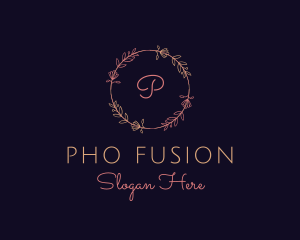 Feminine Floral Boutique Florist logo design