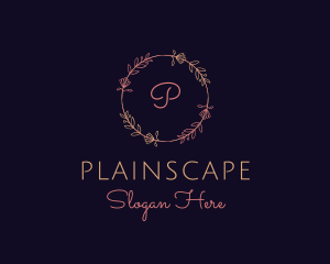 Feminine Floral Boutique Florist logo design