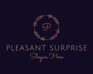 Feminine Floral Boutique Florist logo design