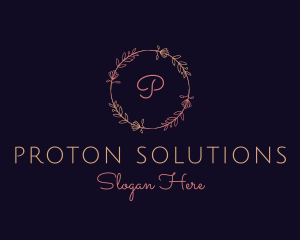 Feminine Floral Boutique Florist logo design