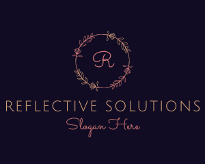 Feminine Floral Boutique Florist logo design