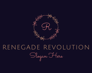 Feminine Floral Boutique Florist logo design