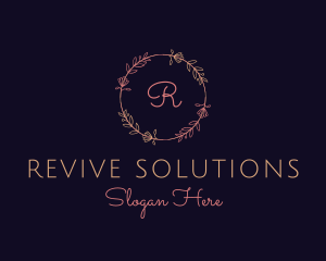 Feminine Floral Boutique Florist logo design