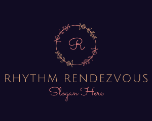 Feminine Floral Boutique Florist logo design