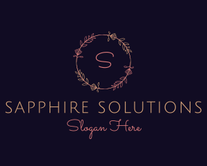 Feminine Floral Boutique Florist logo design