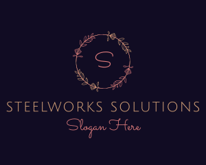 Feminine Floral Boutique Florist logo design