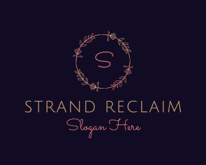 Feminine Floral Boutique Florist logo design