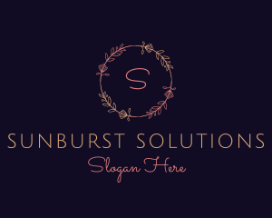 Feminine Floral Boutique Florist logo design