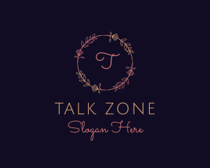 Feminine Floral Boutique Florist logo design