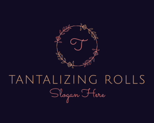 Feminine Floral Boutique Florist logo design