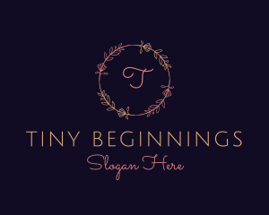 Feminine Floral Boutique Florist logo design