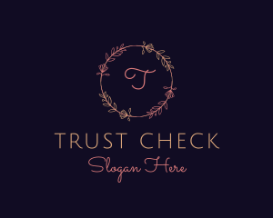 Feminine Floral Boutique Florist logo design