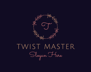 Feminine Floral Boutique Florist logo design