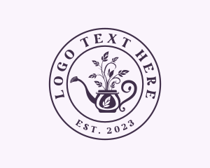 Gardener Watering Pot logo