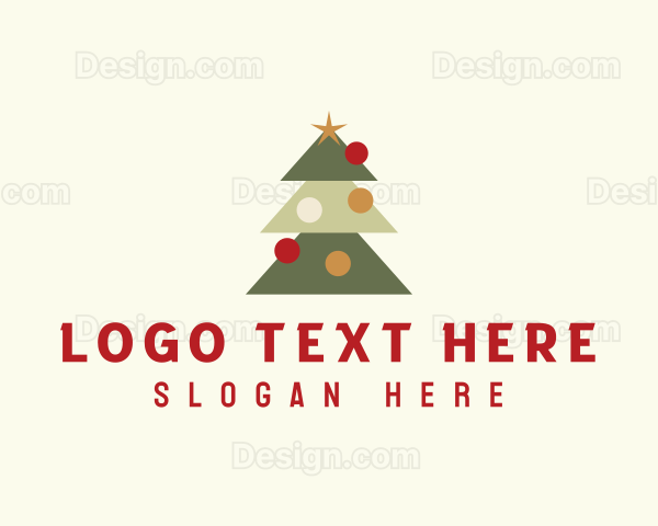 Xmas Tree Decoration Logo