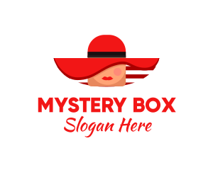 Mysterious Stylish Woman logo design