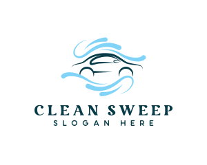 Automotive Cleaning Wash logo design